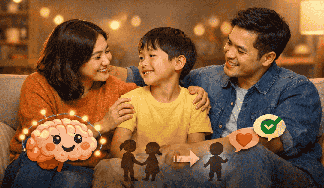 Orangtua Hangat & Konsisten: Kunci Perubahan Perilaku Anak dan Dampaknya terhadap Otak