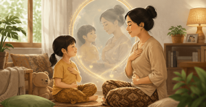 Mami Papi, Ternyata Kita Adalah “Cermin Ajaib” Bagi Anak: Pentingnya Co-Regulation untuk Tumbuh Kembangnya